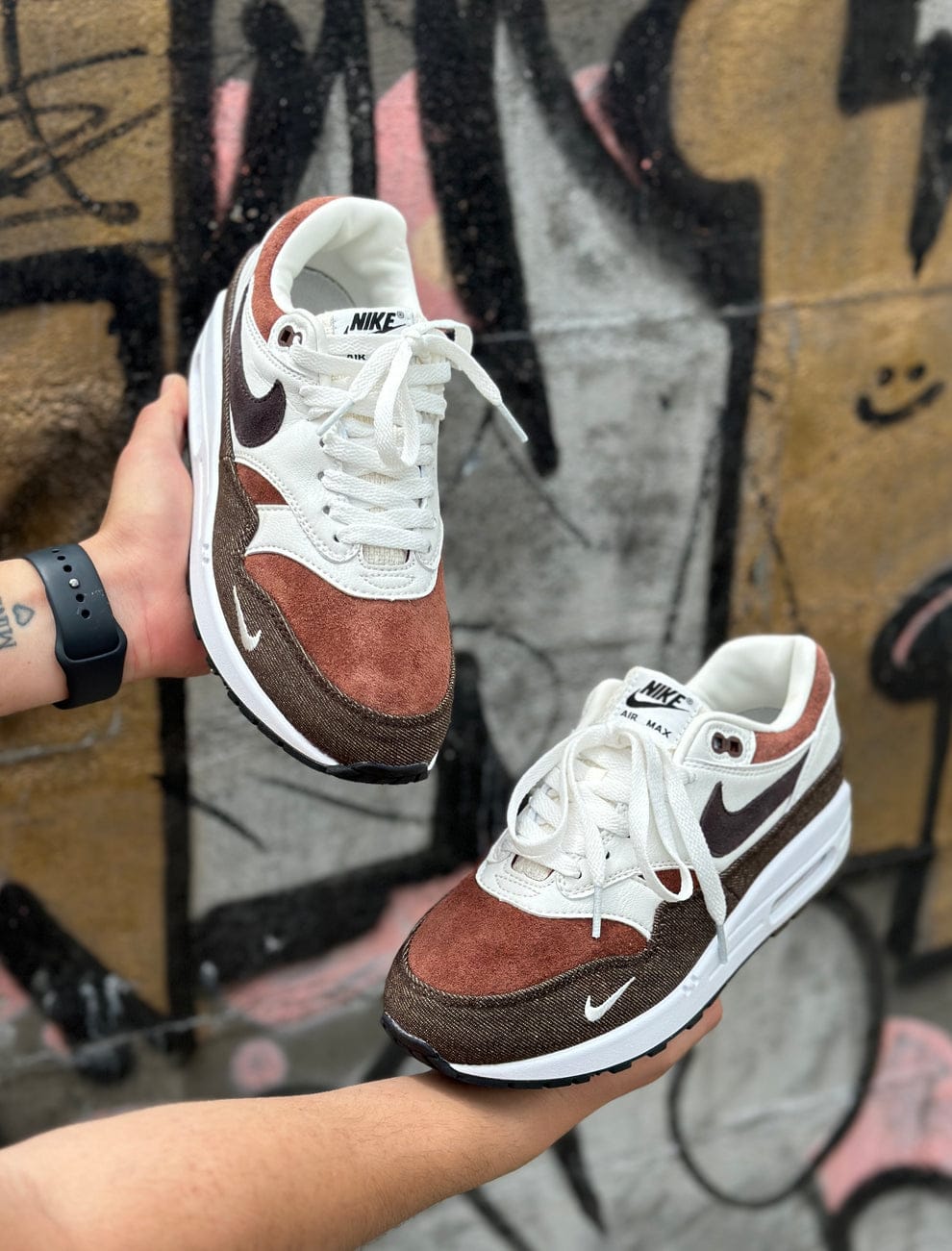 Amazing Nk Airmax 1 Brown Men's Shoes