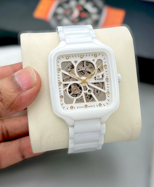 Amazing RD Square Open heart men's watch