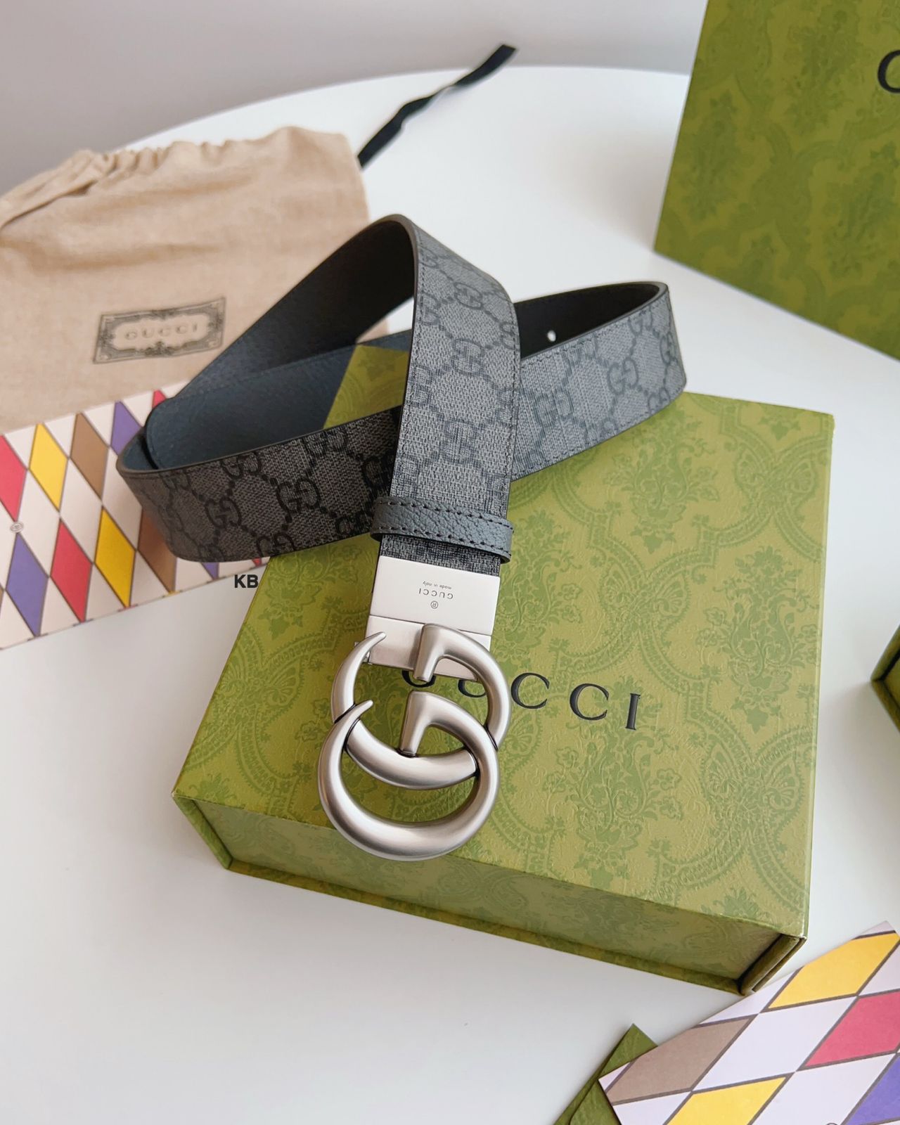 Luxury GG Marmont Reversible Belt