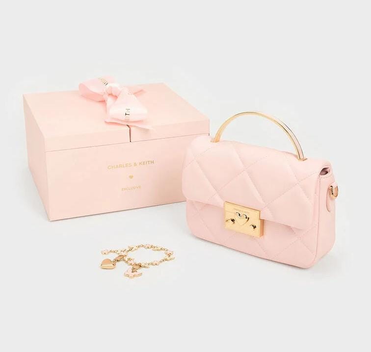 Luxury Quilted Mini Top Handle Bag