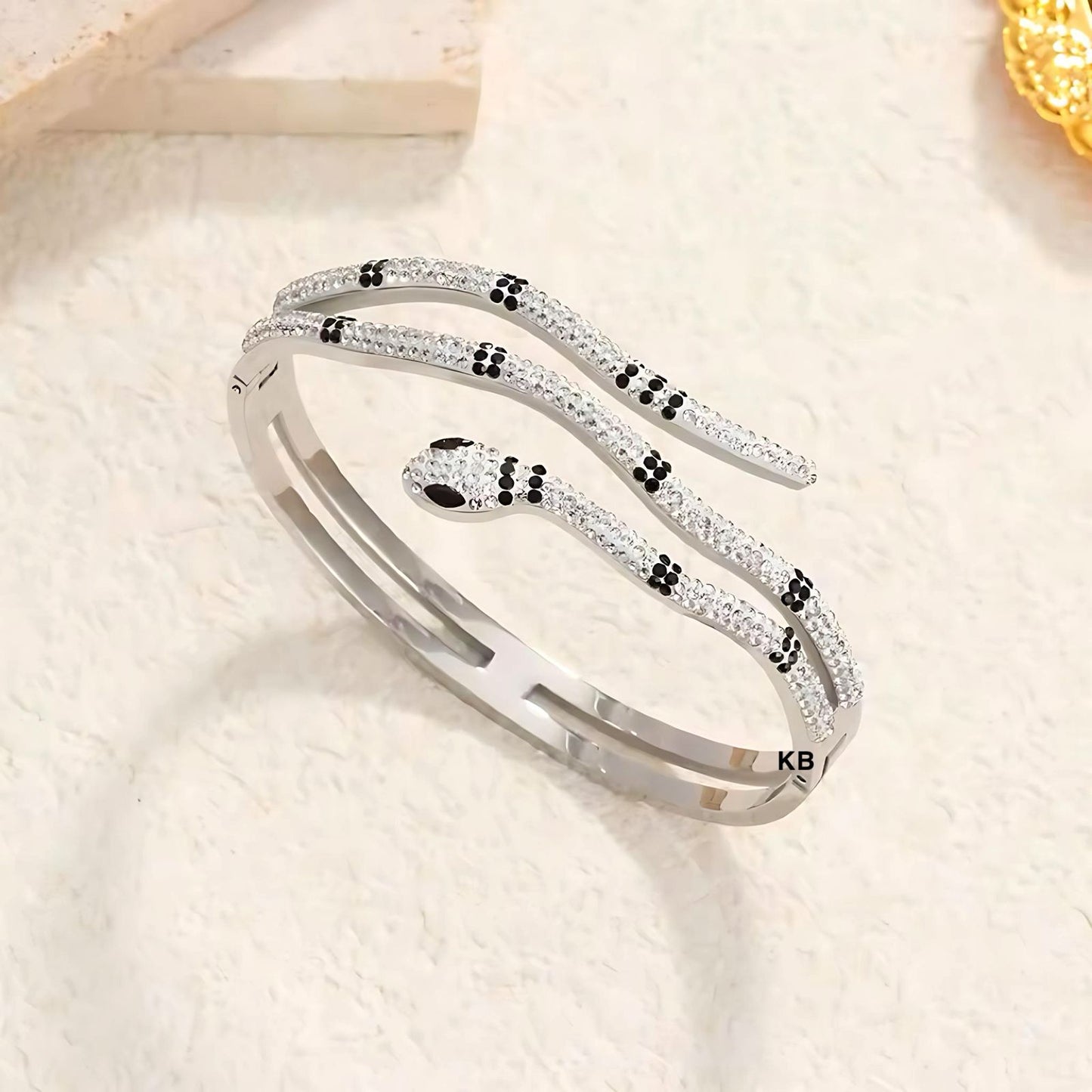 Premium Serpent Cuff Bangle