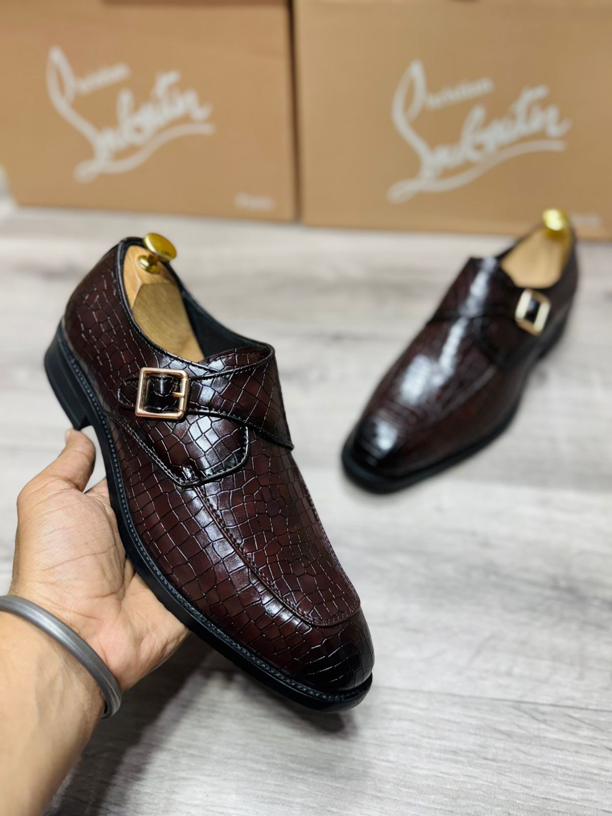 christian louboutin monk shoes(Boys)
