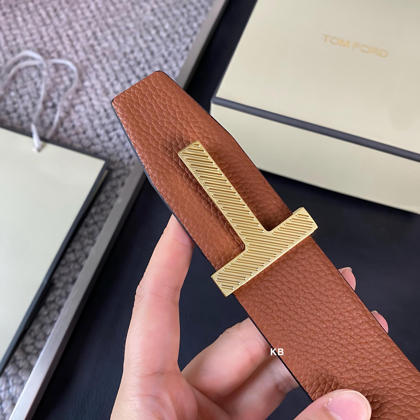 Luxury tf Reversible belt