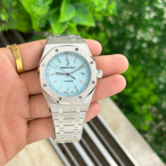 Luxury Men’s Royal Stainless Steel Silver Automatic Watch