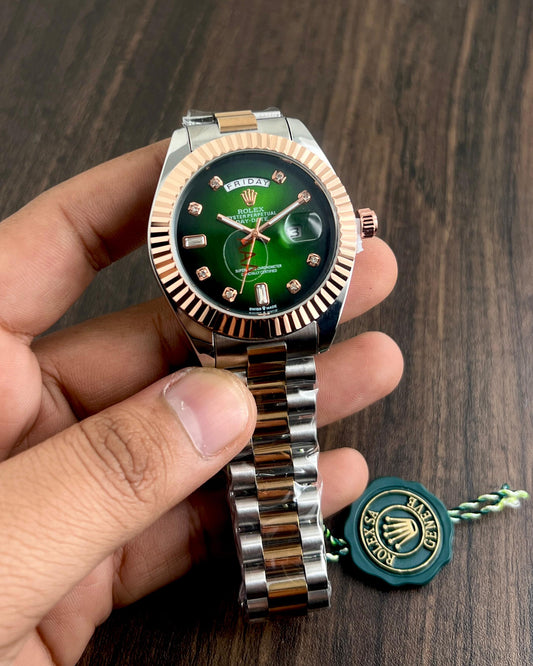 Luxury Men’s Day-Date Wristwatch