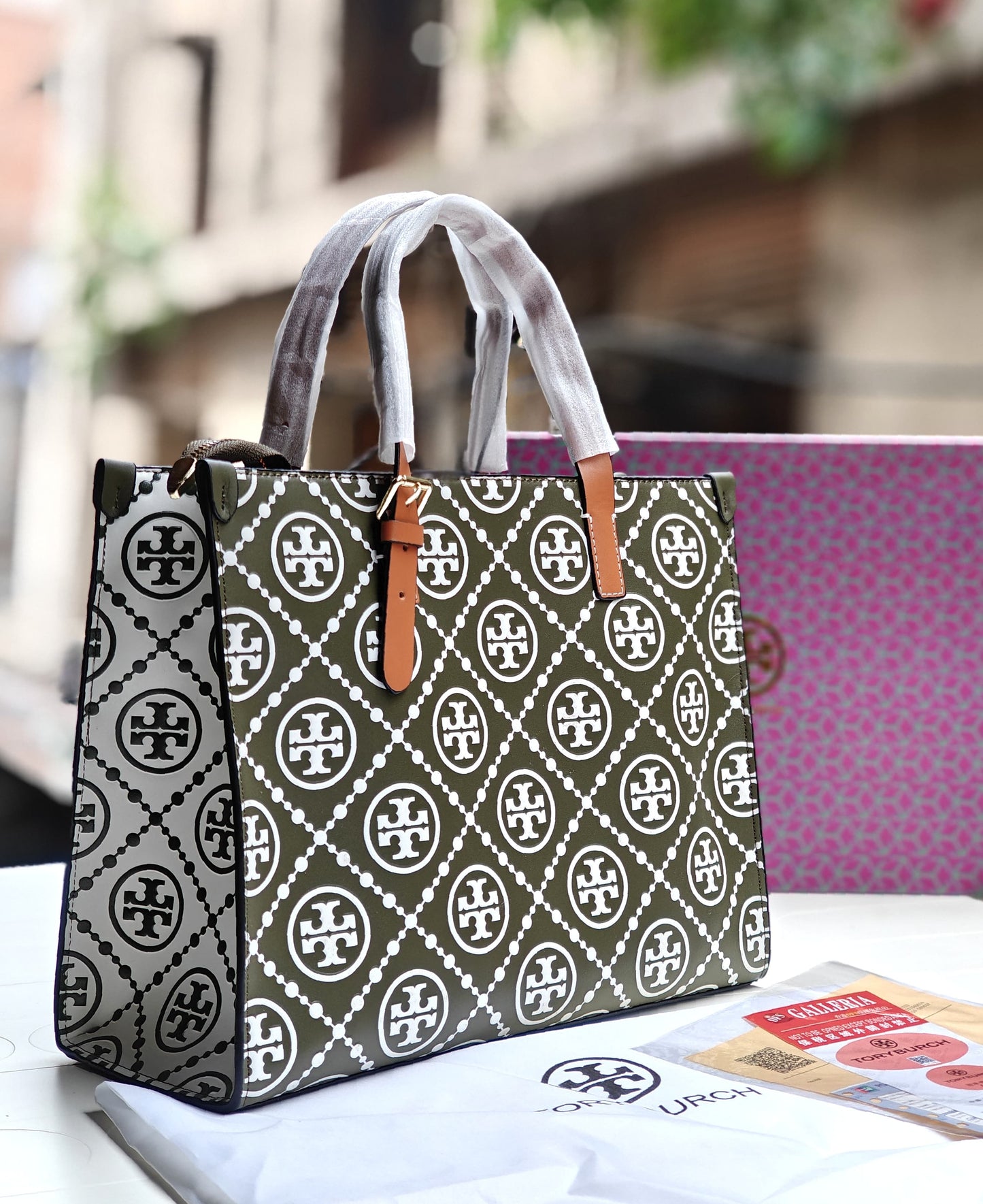 Luxury tb tote bag