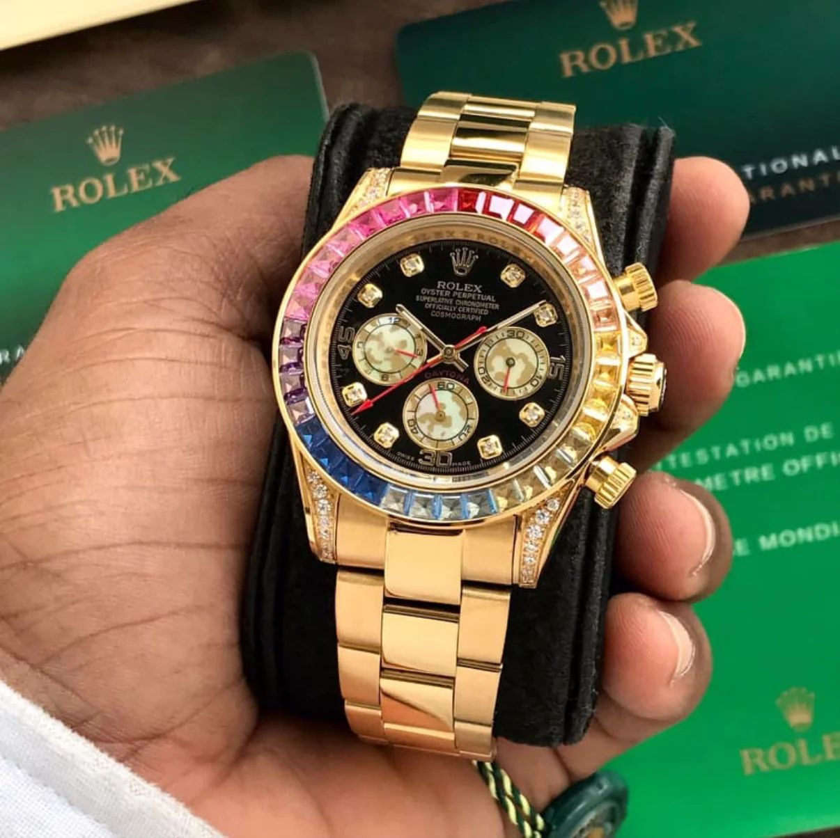 Rolex Rainbow Daimond Edition