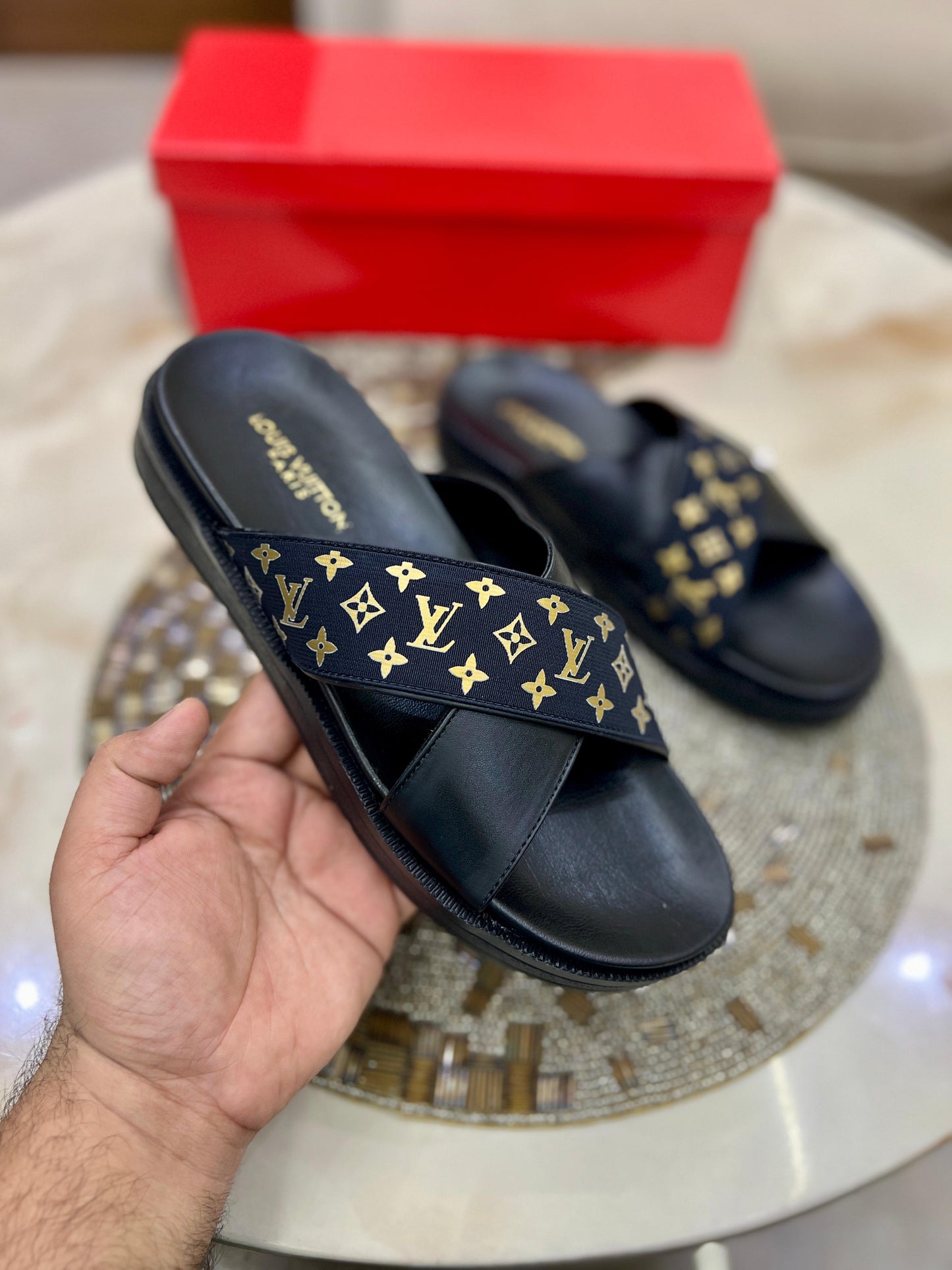 Amazing lv Comfort Men's Slides