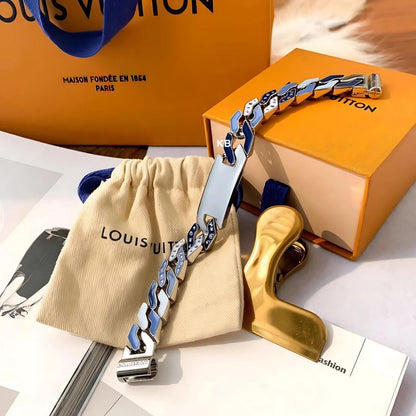 Amazing Lv Chain Men's Bracelet