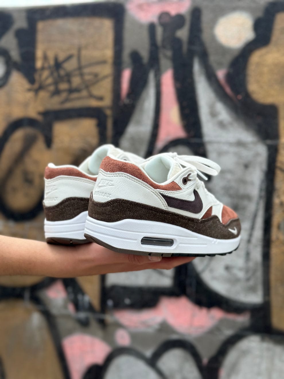 Amazing Nk Airmax 1 Brown Men's Shoes