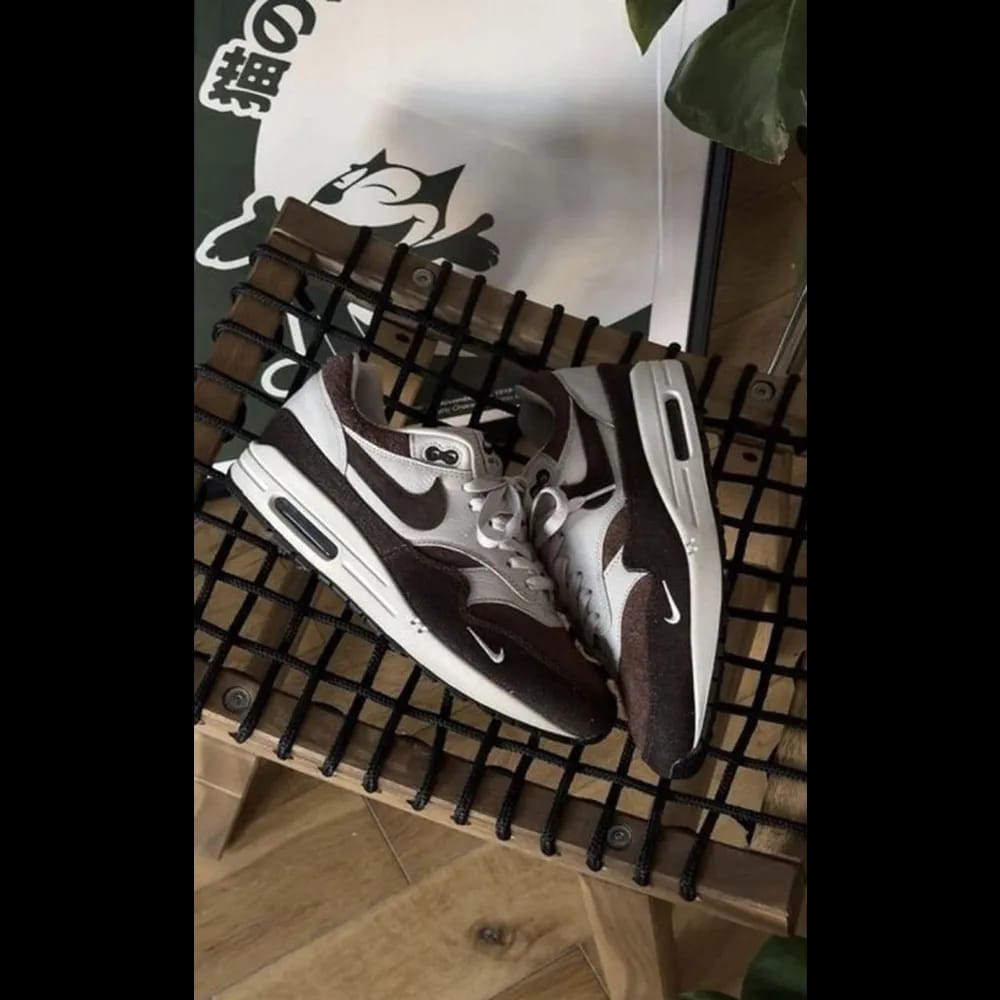 Amazing Nk Airmax 1 Brown Men's Shoes