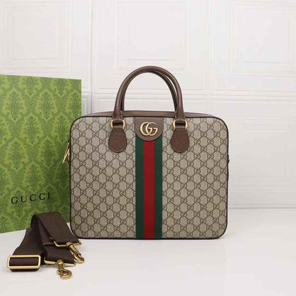GG Supreme Ophidia Briefcase Laptop Bag