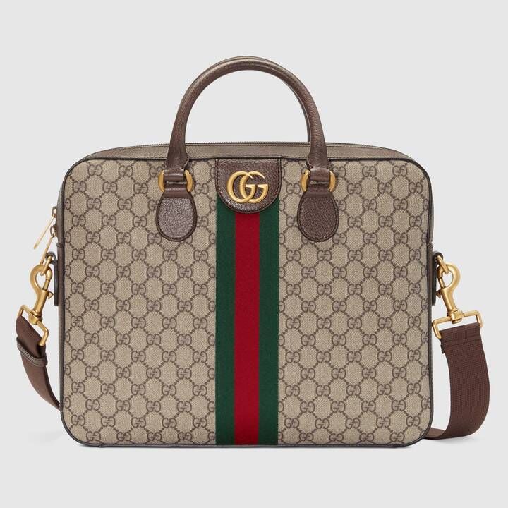 GG Supreme Ophidia Briefcase Laptop Bag