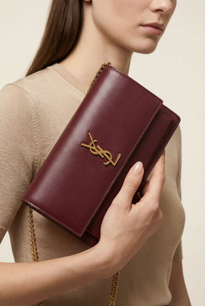 Ysl Sunset Medium Leather Shoulder Bag