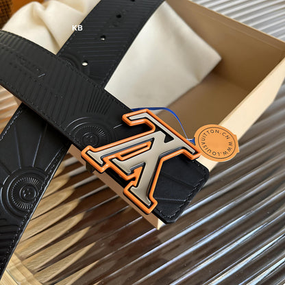 Amazing Lv imprint Reversible Belt
