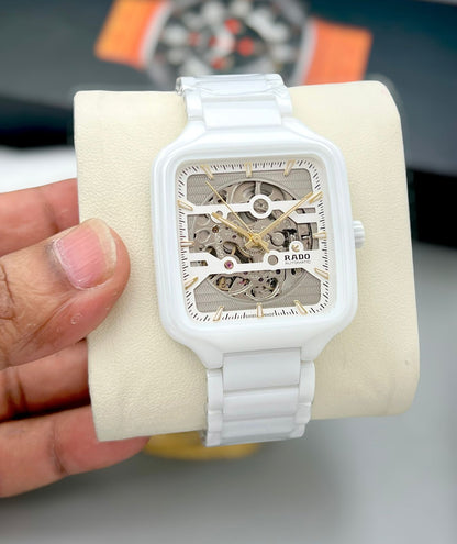 Amazing RD Square Open heart men's watch