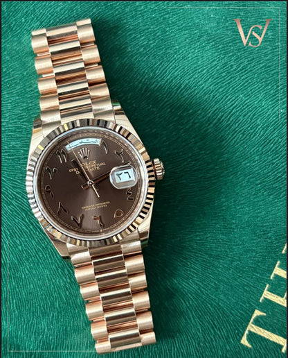 Amazing Rlx Day Date Arabic Watch