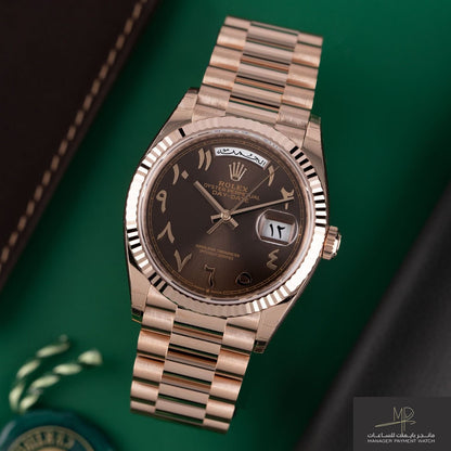 Amazing Rlx Day Date Arabic Watch