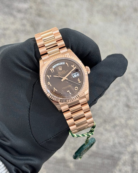 Amazing Rlx Day Date Arabic Watch