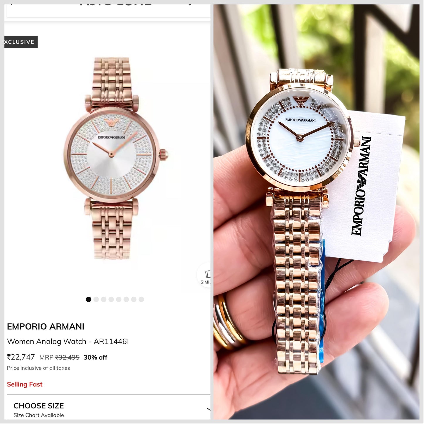Amazing EA Premium Women's Watch