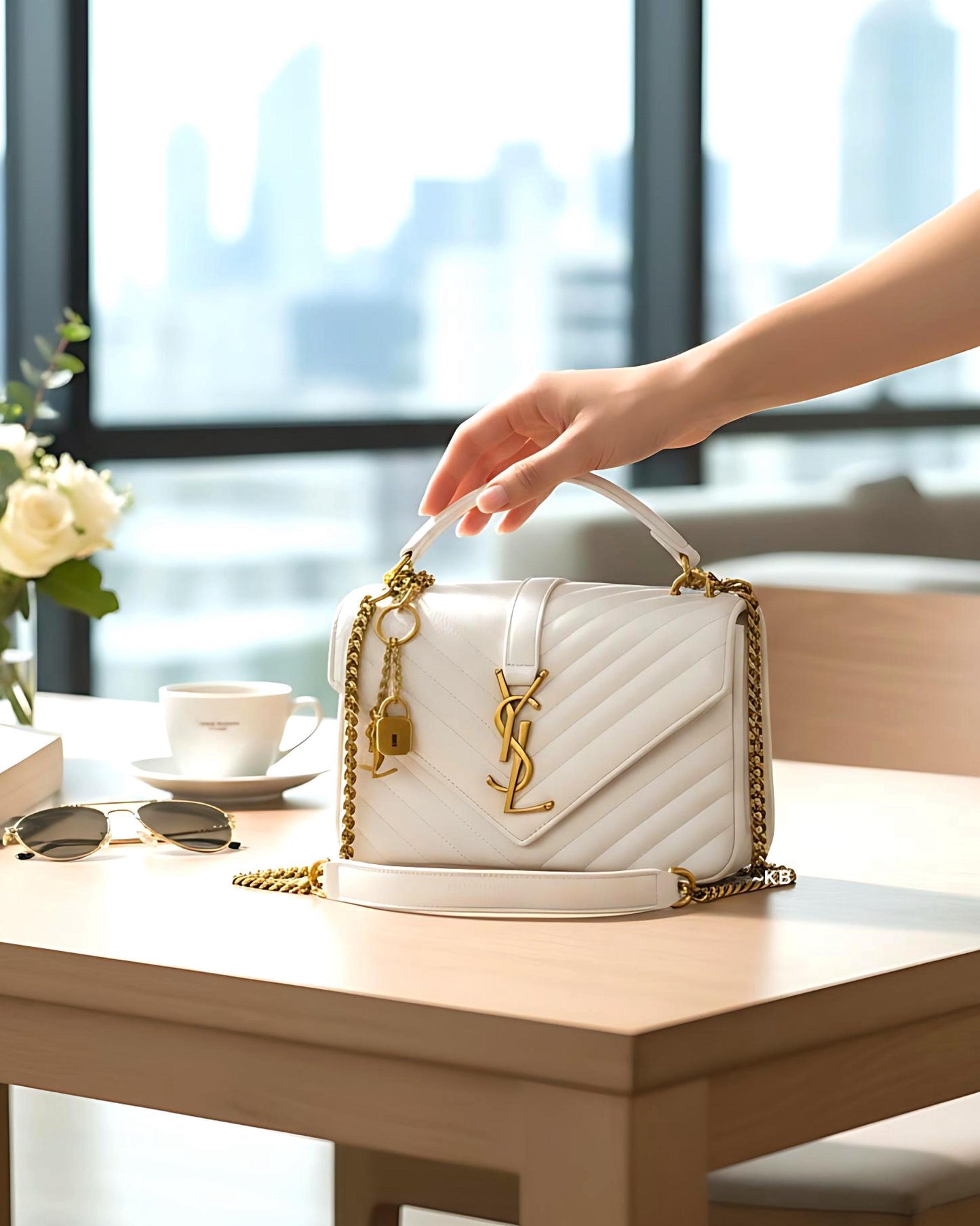 Amazing YSL Medium Shoulder Bag