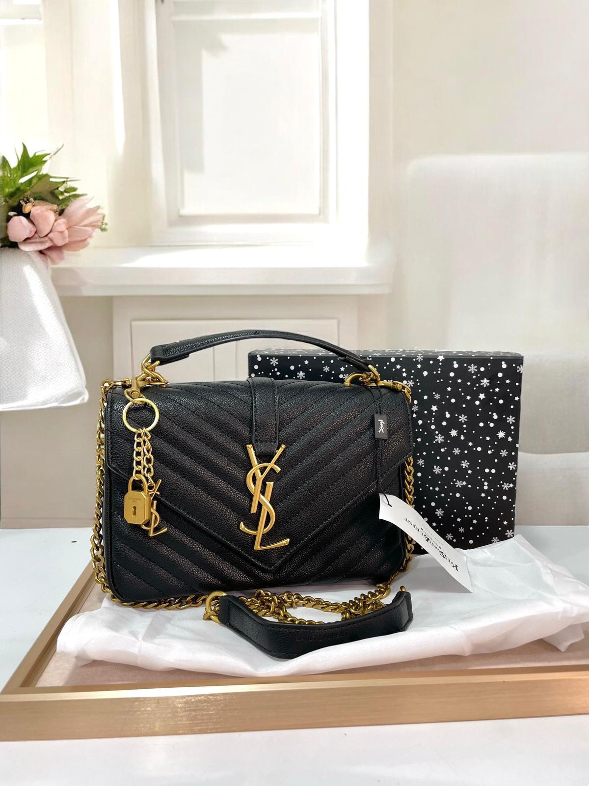 Amazing YSL Medium Shoulder Bag