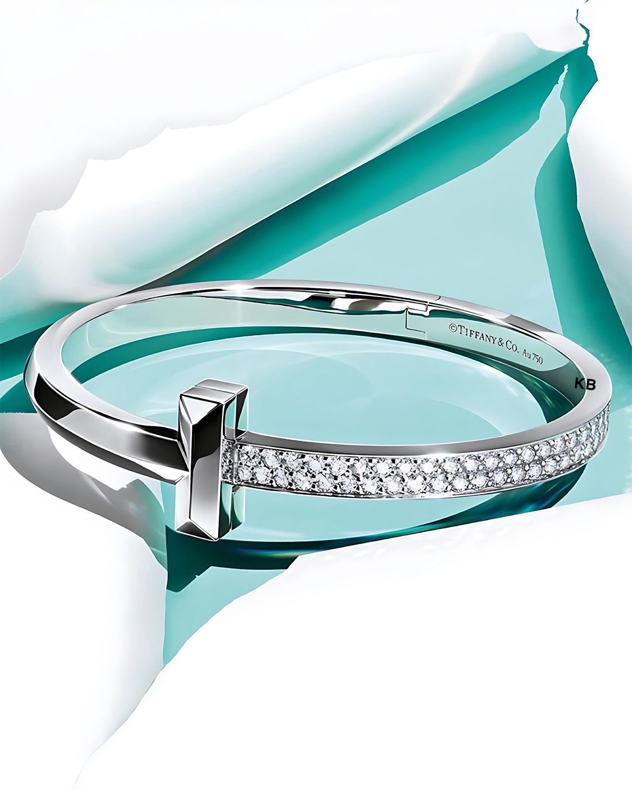 Amazing Tiffany Hinged Bangle