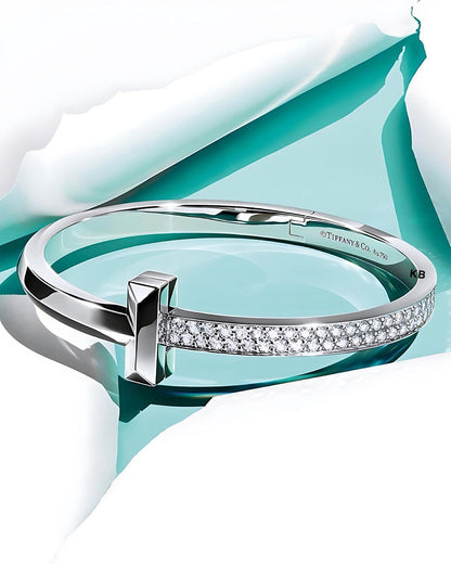 Amazing Tiffany Hinged Bangle