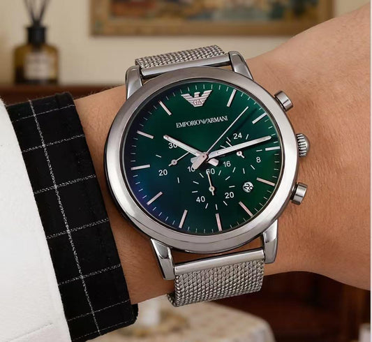 Amazing EA Silver Luigi Men's watch