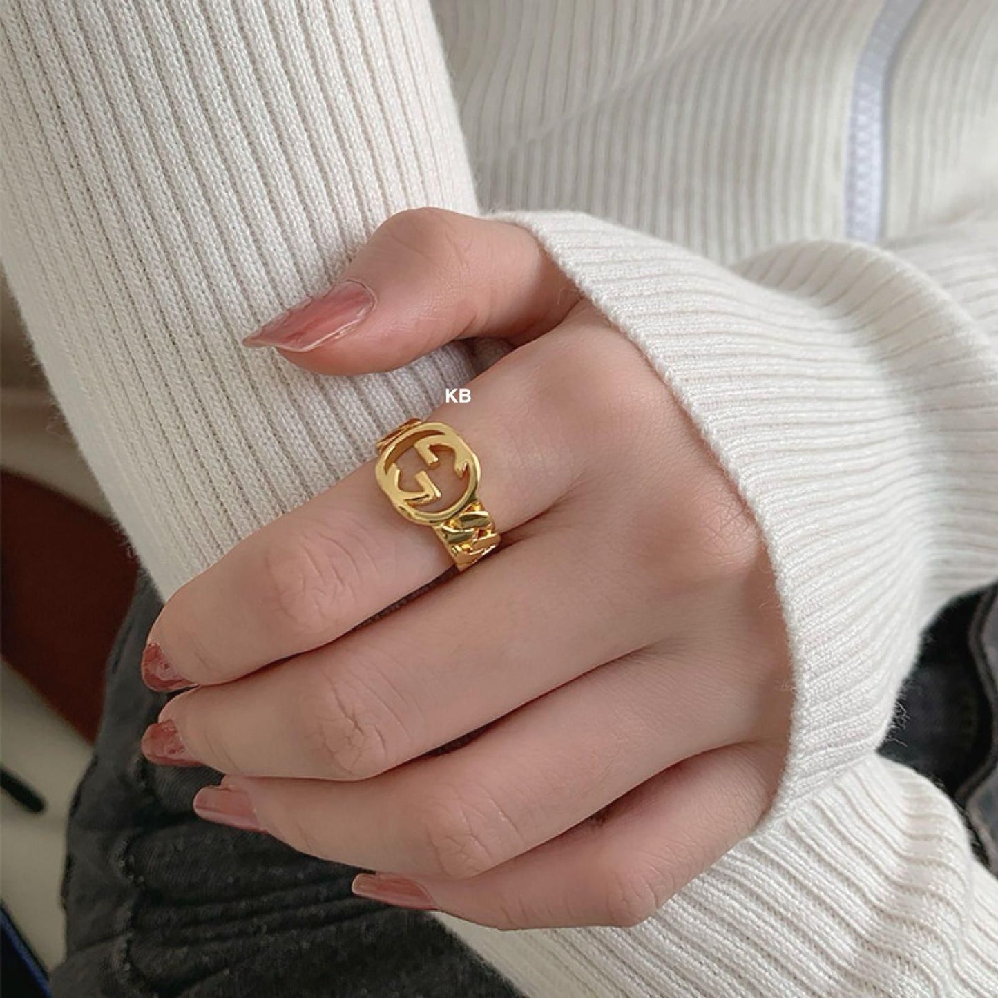 Amazing GG Interlock Ring