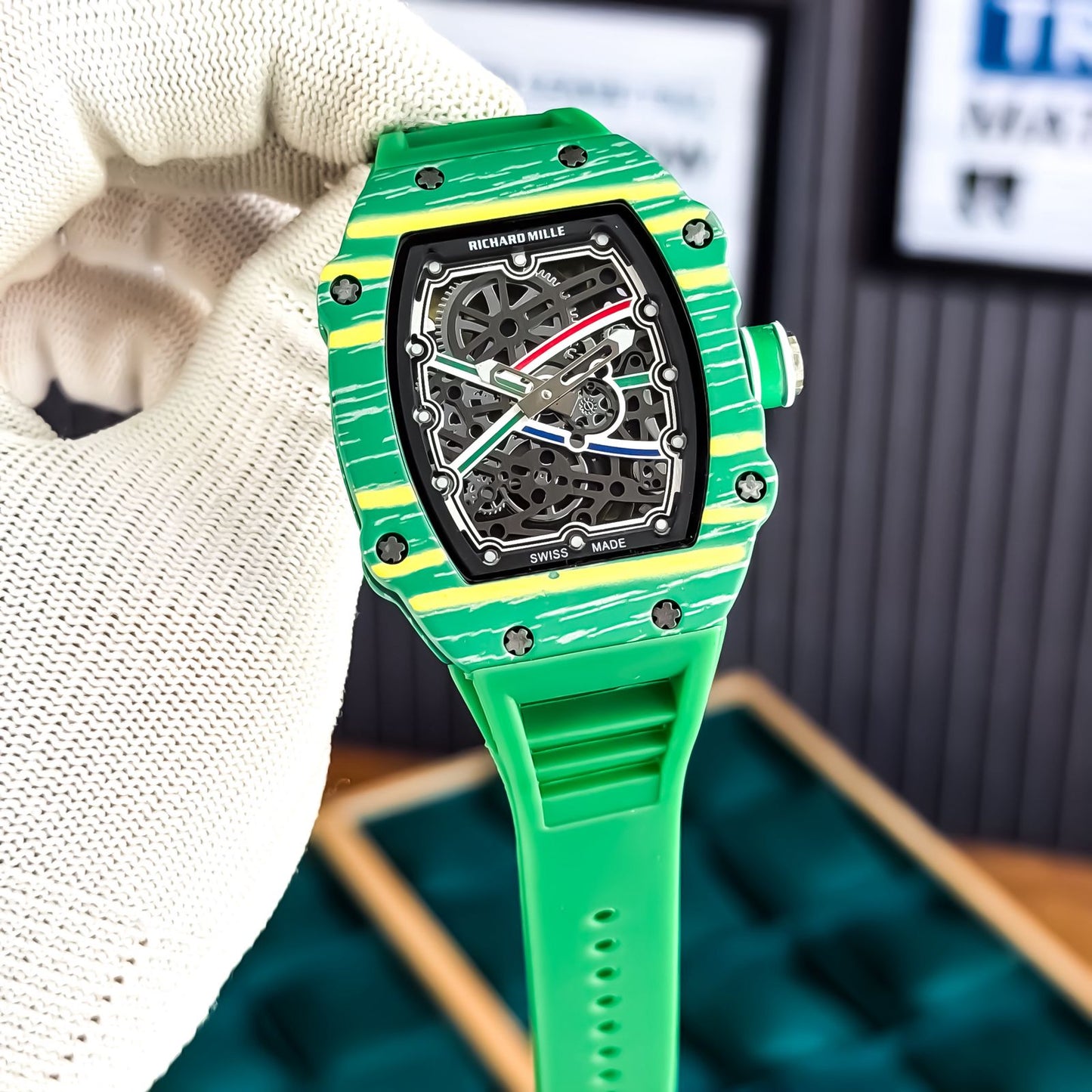 Amazing RM Skeleton Men's watch