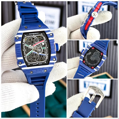 Amazing Rm 67 Skeleton Dial Men's Watch
