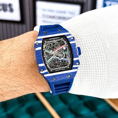 Amazing Rm 67 Skeleton Dial Men's Watch