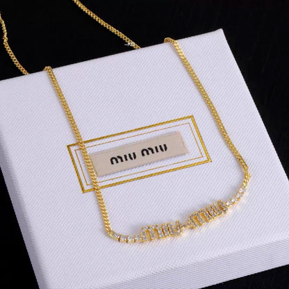 Amazing Miu Crystal Necklace
