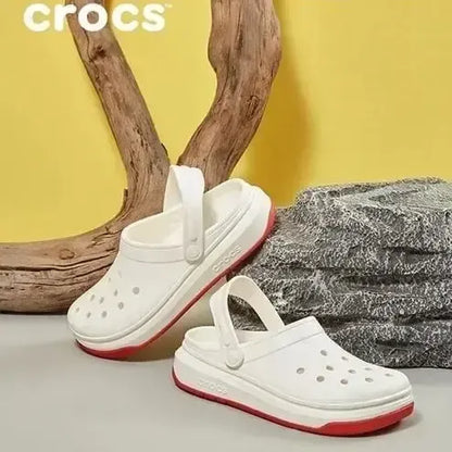 Luxury Full Force Triple White Men's Clogs Crocs