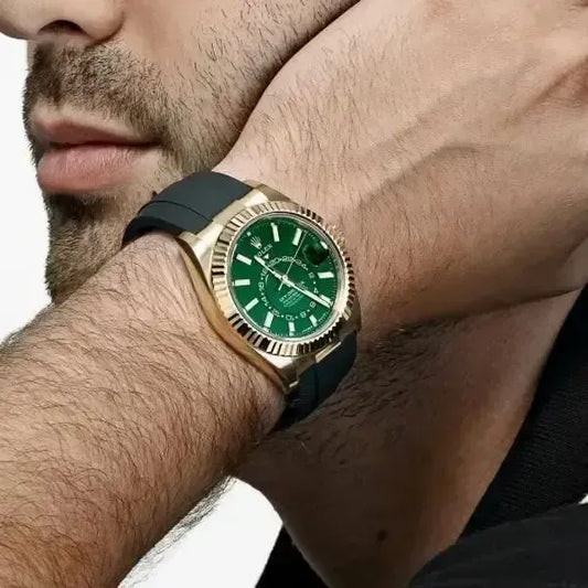 Luxury Sky-Dweller Inspired Automatic Men's Watch