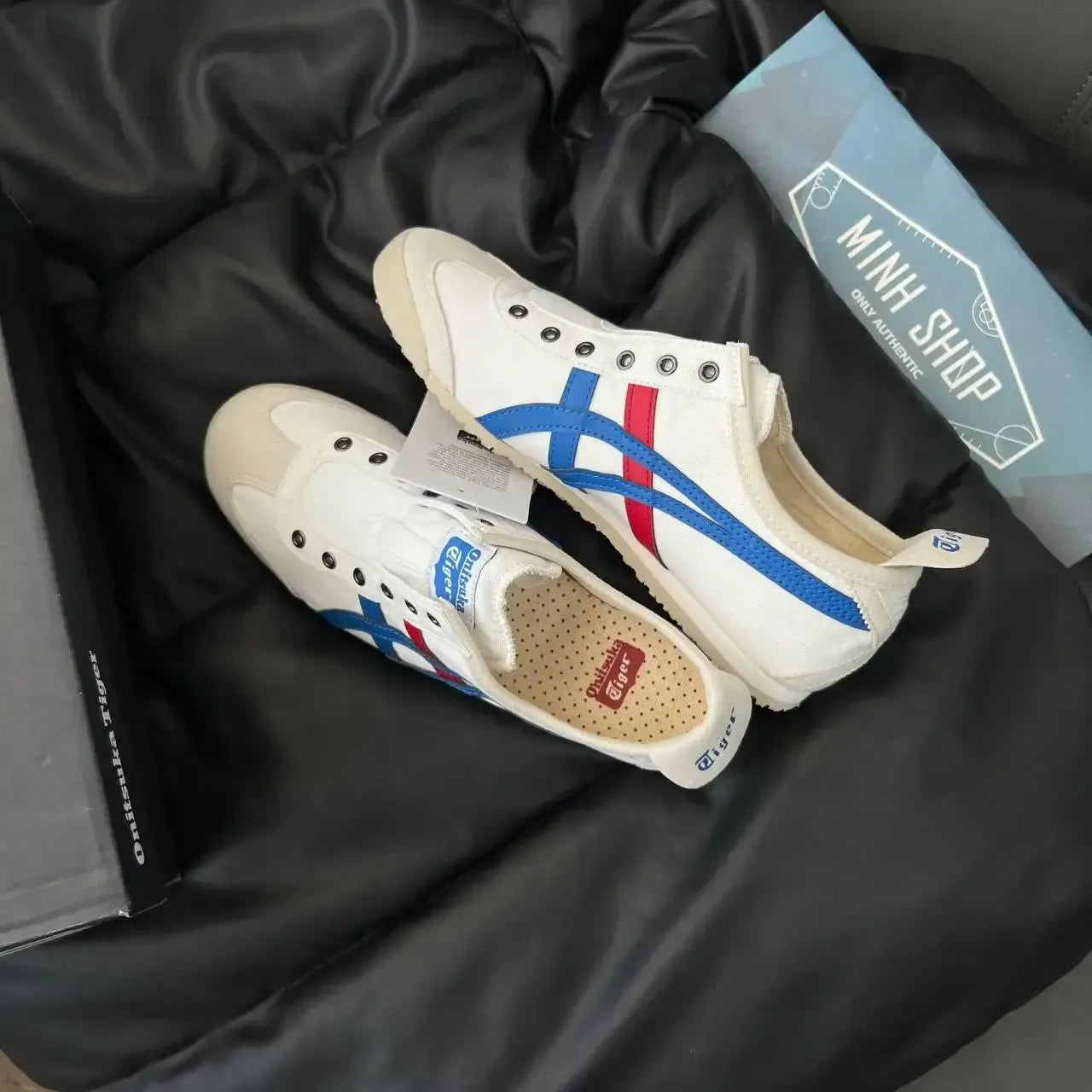 Luxury Slip-On White Men's Casual Sneakers Shoes