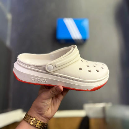 Luxury Full Force Triple White Men's Clogs Crocs
