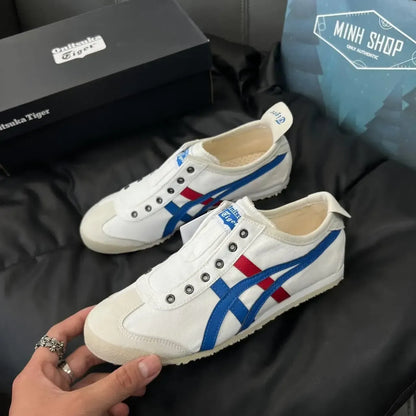 Luxury Slip-On White Men's Casual Sneakers Shoes