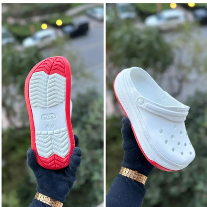 Luxury Full Force Triple White Men's Clogs Crocs