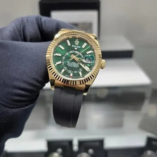 Luxury Sky-Dweller Inspired Automatic Men's Watch