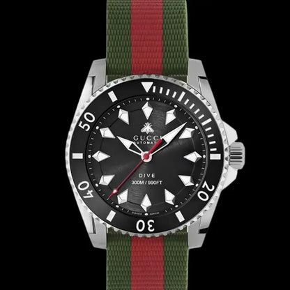 Luxury Unisex Premium Dive Watch – Black Dial Edition