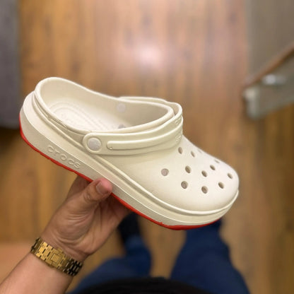 Luxury Full Force Triple White Men's Clogs Crocs