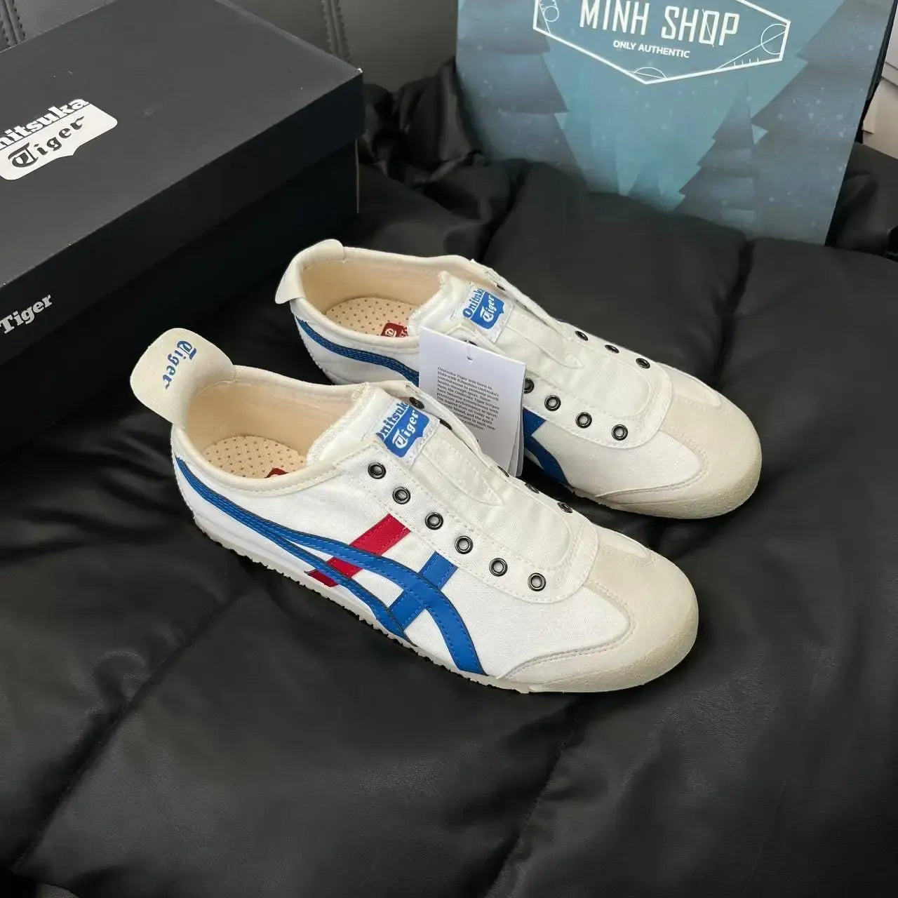 Luxury Slip-On White Men's Casual Sneakers Shoes