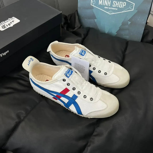 Luxury Slip-On White Men's Casual Sneakers Shoes