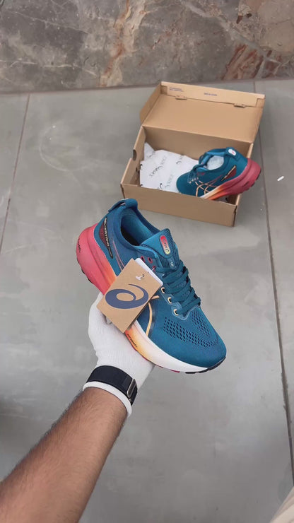 Gel kayano 31 rich navy spicy shoes