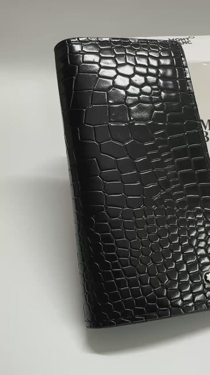Premium Alligator Leather Long Wallet – Men’s Edition
