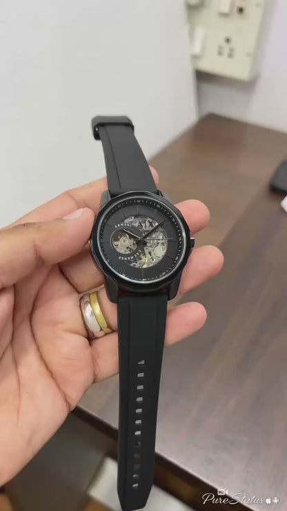 Luxury Full Black Automatic Men’s Watch