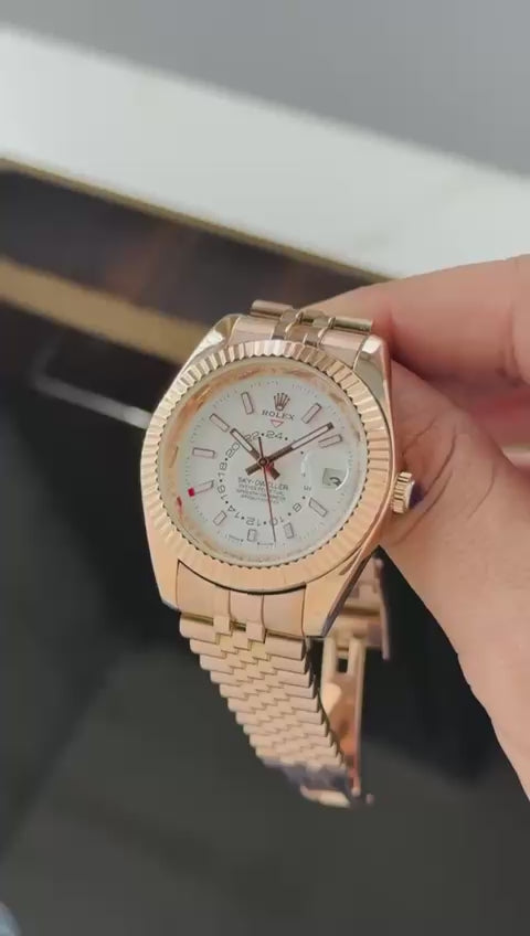 Premium Automatic Steel Chronograph watch