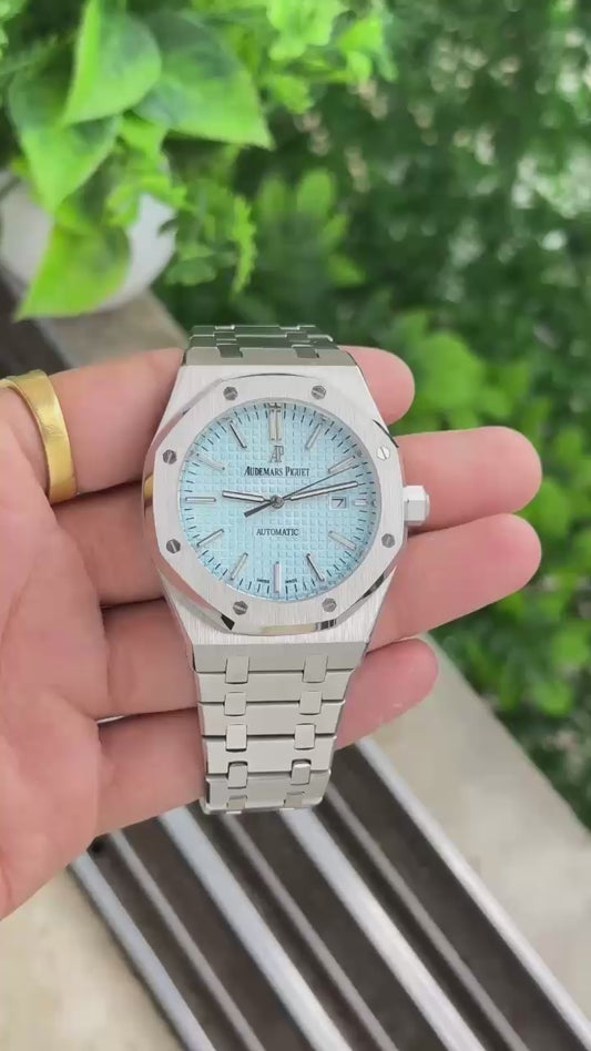 Luxury Men’s Royal Stainless Steel Silver Automatic Watch